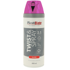 PLASTI-KOTE TWIST & SPRAY GLOSS PINK BURST 21113 400ML