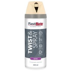 PLASTI-KOTE TWIST & SPRAY SATIN PORCELAIN 22102 400ML