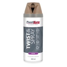PLASTI-KOTE TWIST & SPRAY SATIN CAPPUCCINO 22120 400ML