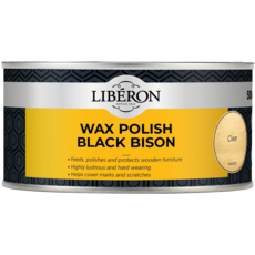 LIBERON BLACK BISON PASTE WAX CLEAR 500MLS