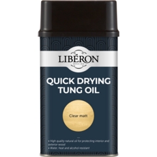 LIBERON QUICK DRYING TUNG  OIL 500MLS