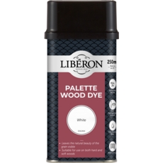 LIBERON PALETTE WOOD DYE WHITE 250MLS