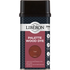 LIBERON PALETTE WOOD DYE TEAK 250MLS