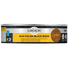 LIBERON BLACK BISON PASTE WAX DARK OAK 150MLS