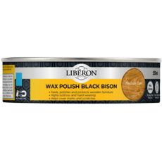 LIBERON BLACK BISON PASTE WAX MEDIUM OAK 150MLS