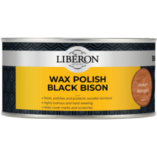 LIBERON BLACK BISON PASTE WAX MEDIUM MAHOGANY 500MLS