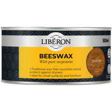 LIBERON BEESWAX PASTE DARK OAK 500MLS