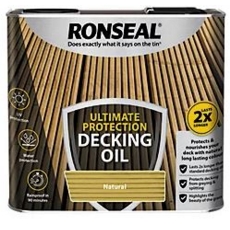 RONSEAL ULTIMATE DECKING OIL NATURAL  2.5LITRE
