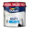 DULUX RETAIL VINYL MATT PURE BRILLIANT WHITE 3LITRE