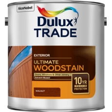 DULUX TRADE WEATHERSHIELD ULTIMATE WOODSTAIN WALNUT 2.5L