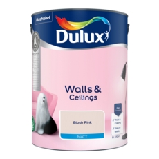 DULUX RETAIL VINYL MATT BLUSH PINK 5L