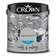 CROWN MATT EMULSION NEIGHBOURHOOD 2.5LITRE