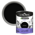 CROWN QUICK DRY SATIN JET BLACK 750ML