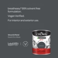 CROWN QUICK DRY GLOSS ANTHRACITE 750ML
