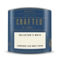 CROWN CRAFTED FLAT MATT EMU LSION COLLECTOR'S WHITE 125MLS