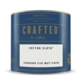 CROWN CRAFTED FLAT MATT EMULSION COTTON CLOTH 125MLS
