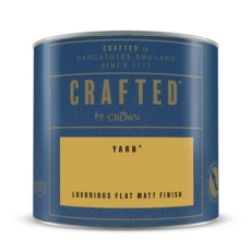 CROWN CRAFTED FLAT MATT EMULSION YARN 125MLS