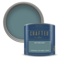 CROWN CRAFTED FLAT MATT EMULSION BUTTON BOX 125MLS