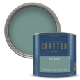 CROWN CRAFTED FLAT MATT EMULSION IVY GREY 125MLS