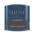CROWN CRAFTED FLAT MATT EMULSION LEATHERBOUND 125MLS