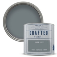 CROWN CRAFTED SUEDE EMULSION DARK GREY 125MLS