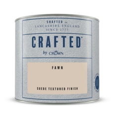 CROWN CRAFTED SUEDE EMULSION FAWN 125MLS