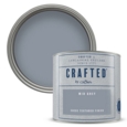 CROWN CRAFTED SUEDE EMULSION MID GREY 125MLS