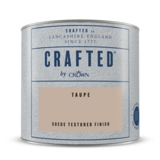 CROWN CRAFTED SUEDE EMULSION TAUPE 125MLS