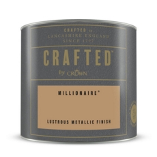 CROWN CRAFTED METALLIC EMULSION MILLIONAIRE 125MLS