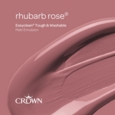 CROWN RETAIL EASYCLEAN MATT RHUBARB ROSE  2.5L