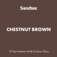 SANDTEX 10 YEAR MULTI SURFACE GLOSS CHESNUT BROWN 750ML