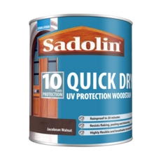 SADOLIN 10 YEAR QUICK DRY WOODSTAIN JACOBEANWALNUT 1L