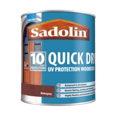 SADOLIN 10 YEAR QUICK DRY WOODSTAIN MAHOGANY 1L