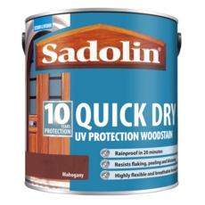 SADOLIN 10 YEAR QUICK DRY WOODSTAIN MAHOGANY 2.5L