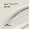 CROWN MATT SWAN FEATHER TESTER 40ML