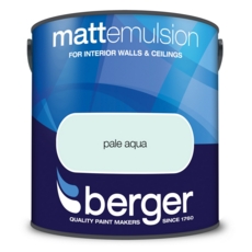 BERGER MATT EMULSION PALE AQUA 2.5L