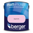 BERGER MATT EMULSION BLUSH TINT 2.5L
