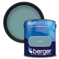 BERGER MATT EMULSION TEAL DRIFT 2.5L