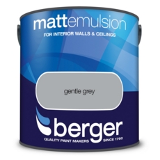 BERGER MATT EMULSION GENTLE GREY 2.5L