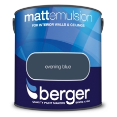 BERGER MATT EMULSION EVENING BLUE 2.5L