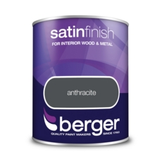 BERGER SATIN SHEEN ANTHRACITE 750ML