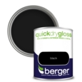 BERGER QUICK DRY GLOSS BLACK 750ML