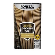 RONSEAL ULTIMATE DECKING OIL NATURAL 5LITRE