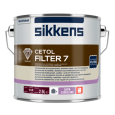 SIKKENS FILTER 7 PLUS ROSEWOOD 2.5LITRE