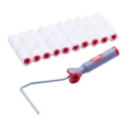 RODO PRODEC ADVANCE MICROFIBRE SHORT PILE ROLLER 10PK w/frame