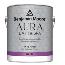BENJAMIN MOORE AURA BATH & SPA COLOUR (B1) 3.78L