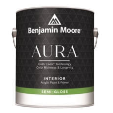 BENJAMIN MOORE AURA SEMI GLOS COLOUR (B1) 3.78L