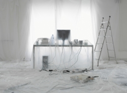 Dust sheets & masking tape