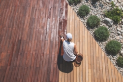 Decking stain, oil & paint