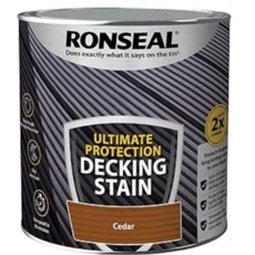RONSEAL ULTIMATE DECKING STAIN CEDAR 2.5LT